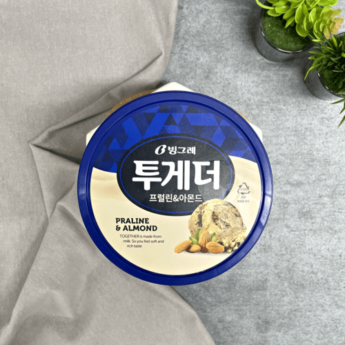 쿨아이스크림) 투게더프럴린아몬드홈 1박스 [6개]