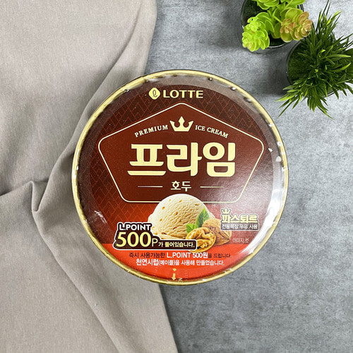 쿨아이스크림) 프라임호두 1박스 [6개]