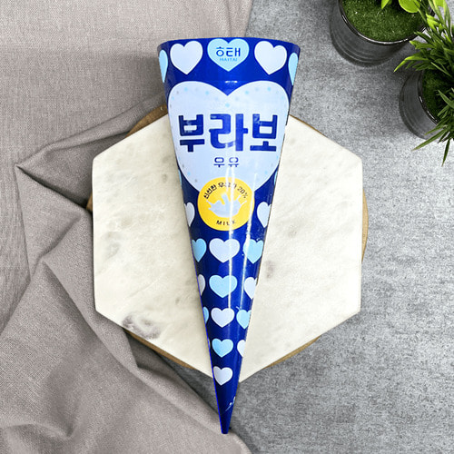 쿨아이스크림) 부라보콘우유 3개